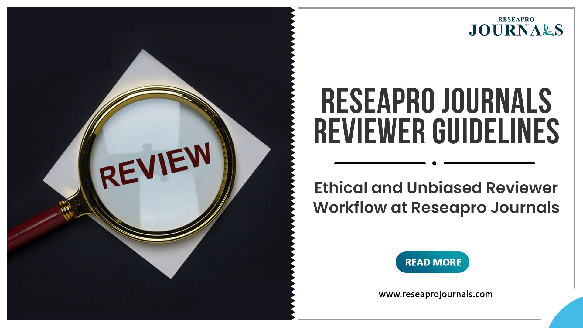 Reseapro Journals Reviewer Guidelines & Workflow