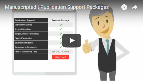 Manuscriptedit Publication Support Packages