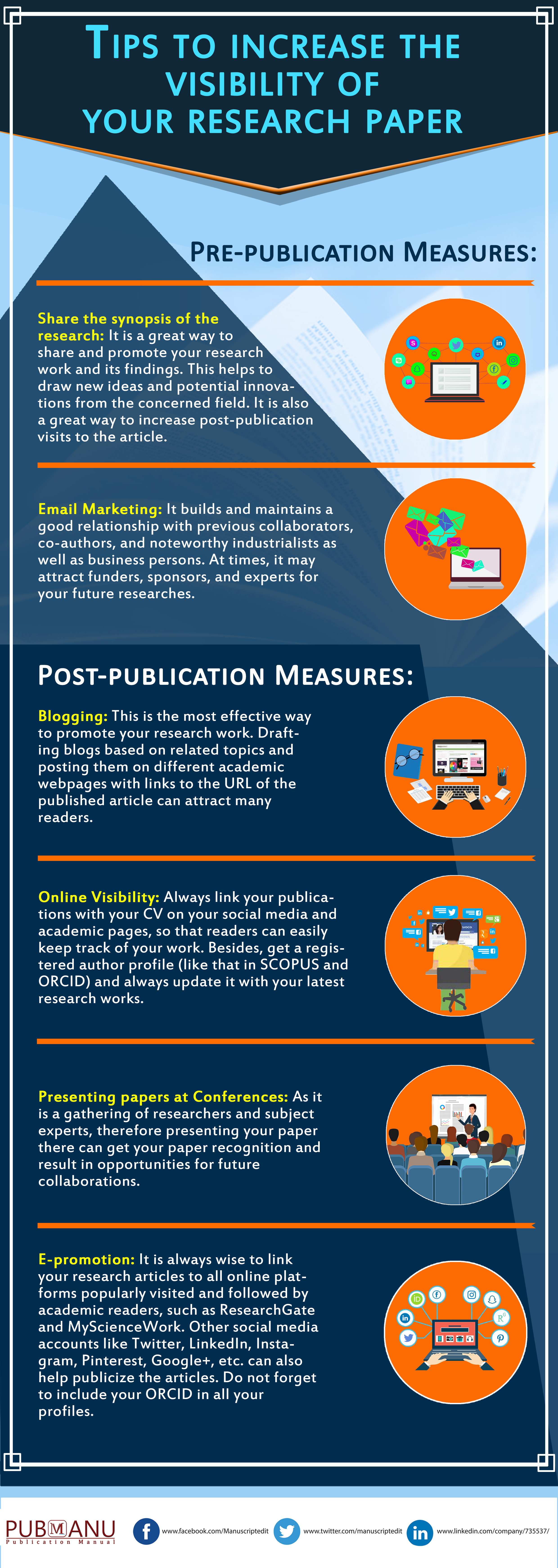 Tips to increase the visibility of your research paper