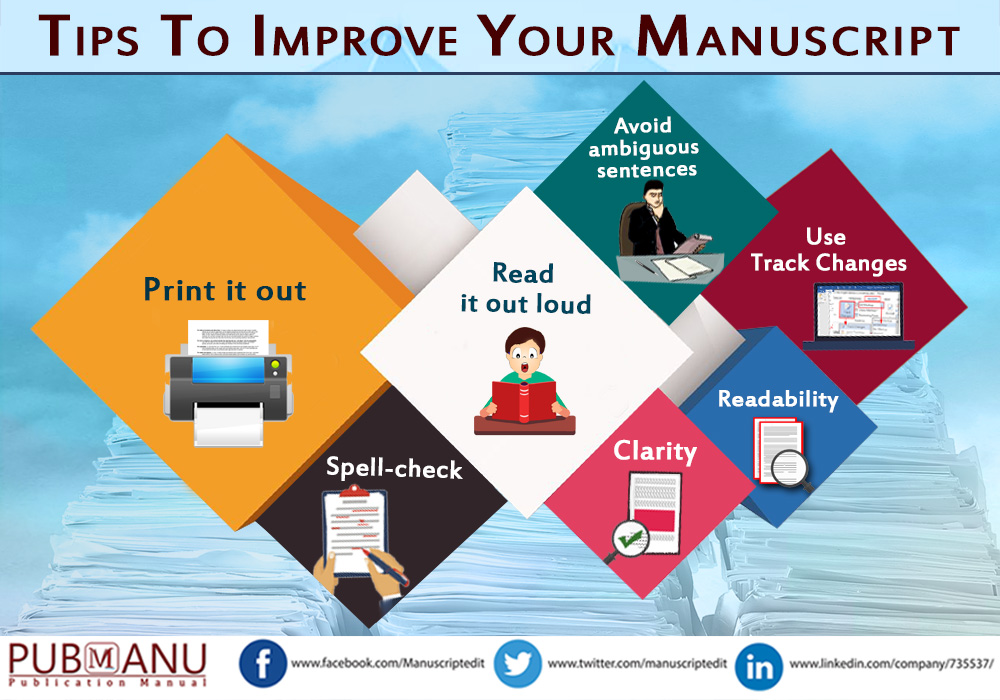 Tips To Improve Your Manuscript