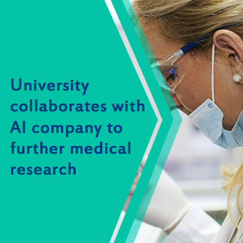 University collaborates with AI company to further medical research