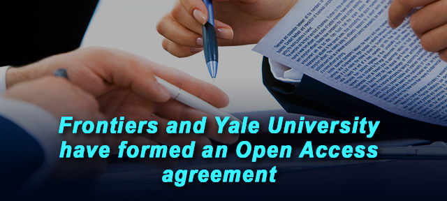 Frontiers and Yale University have formed an OA agreement