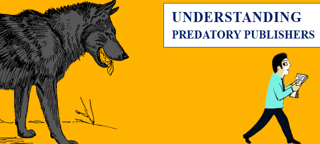 Understanding predatory publishers
