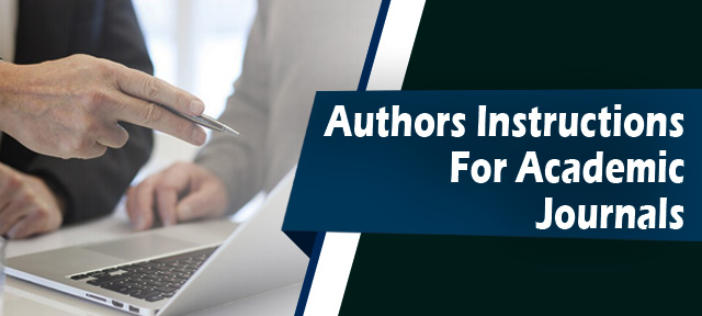 Authors Instructions For Academic Journals