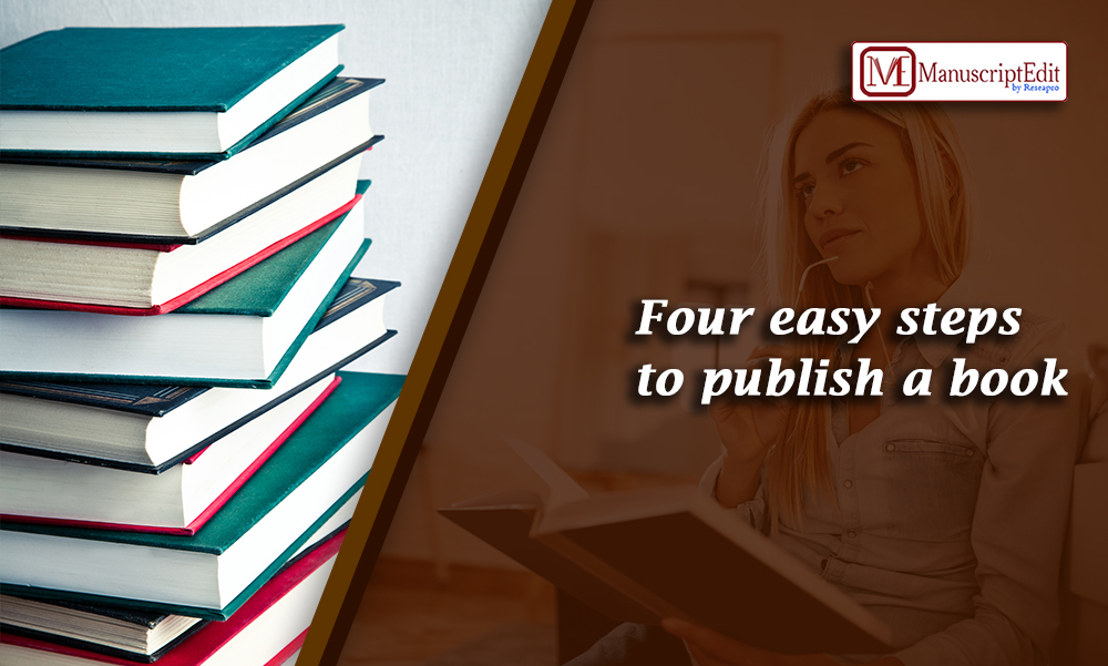 Four easy steps to publishing a book