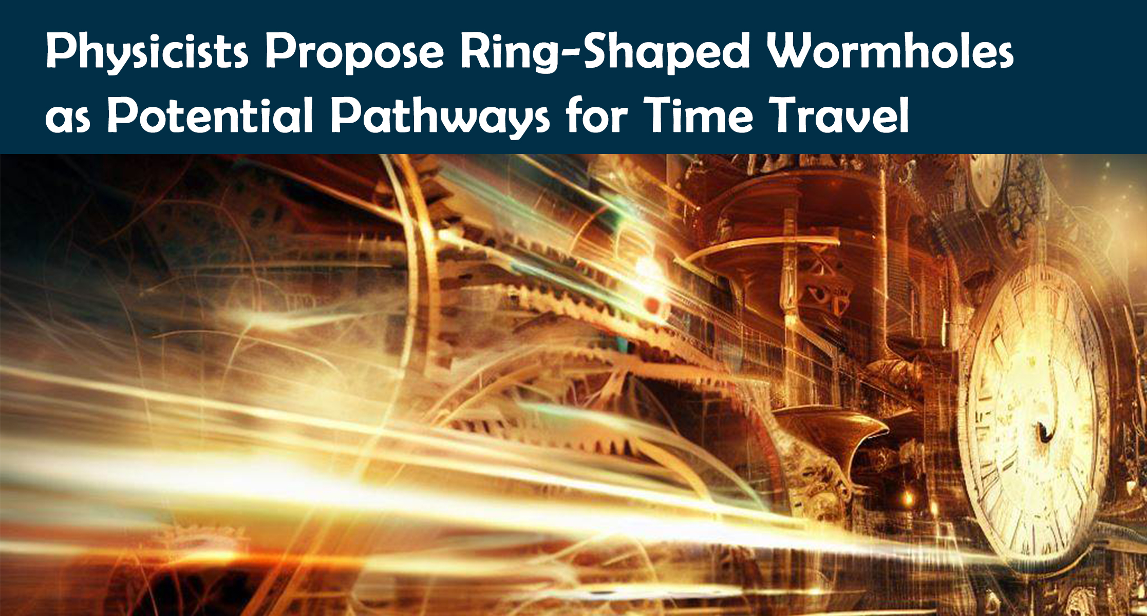 Physicists Propose Ring-Shaped Wormholes as Potential Pathways for Time Travel