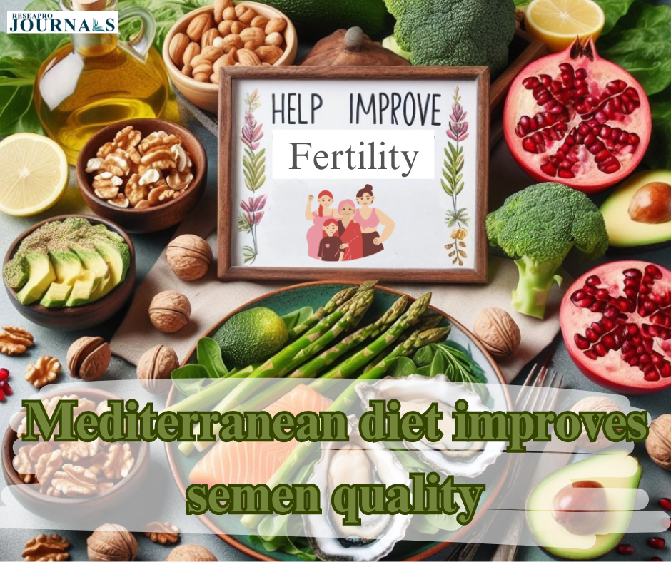 Mediterranean diet improves semen quality