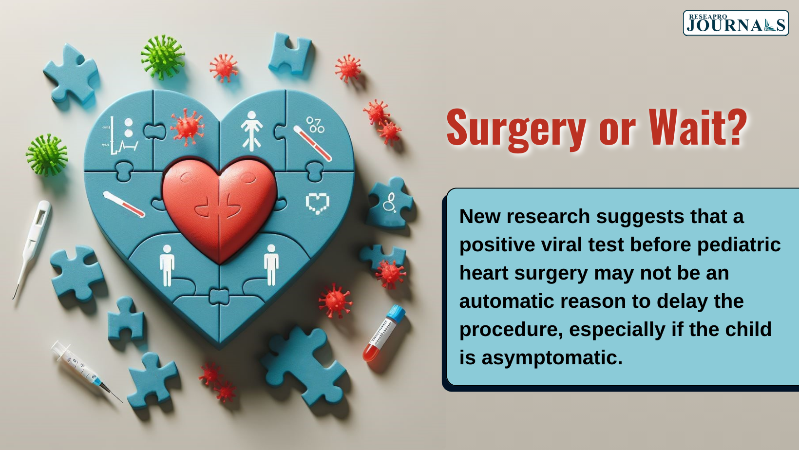 Heart Surgery in Children: Viral Presence vs. Symptoms Matter