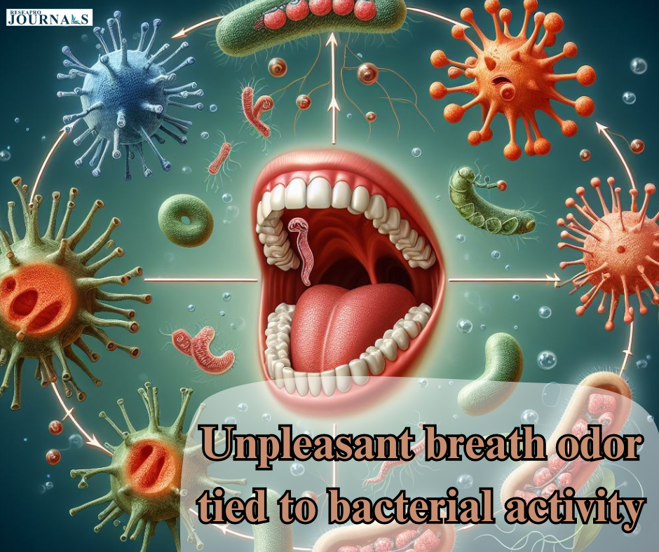 Unpleasant breath odor tied to bacterial activity