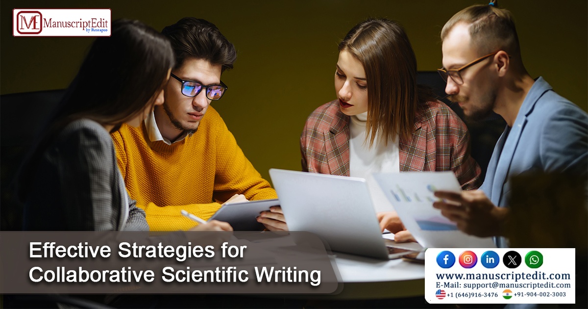Effective Strategies for Collaborative Scientific Writing