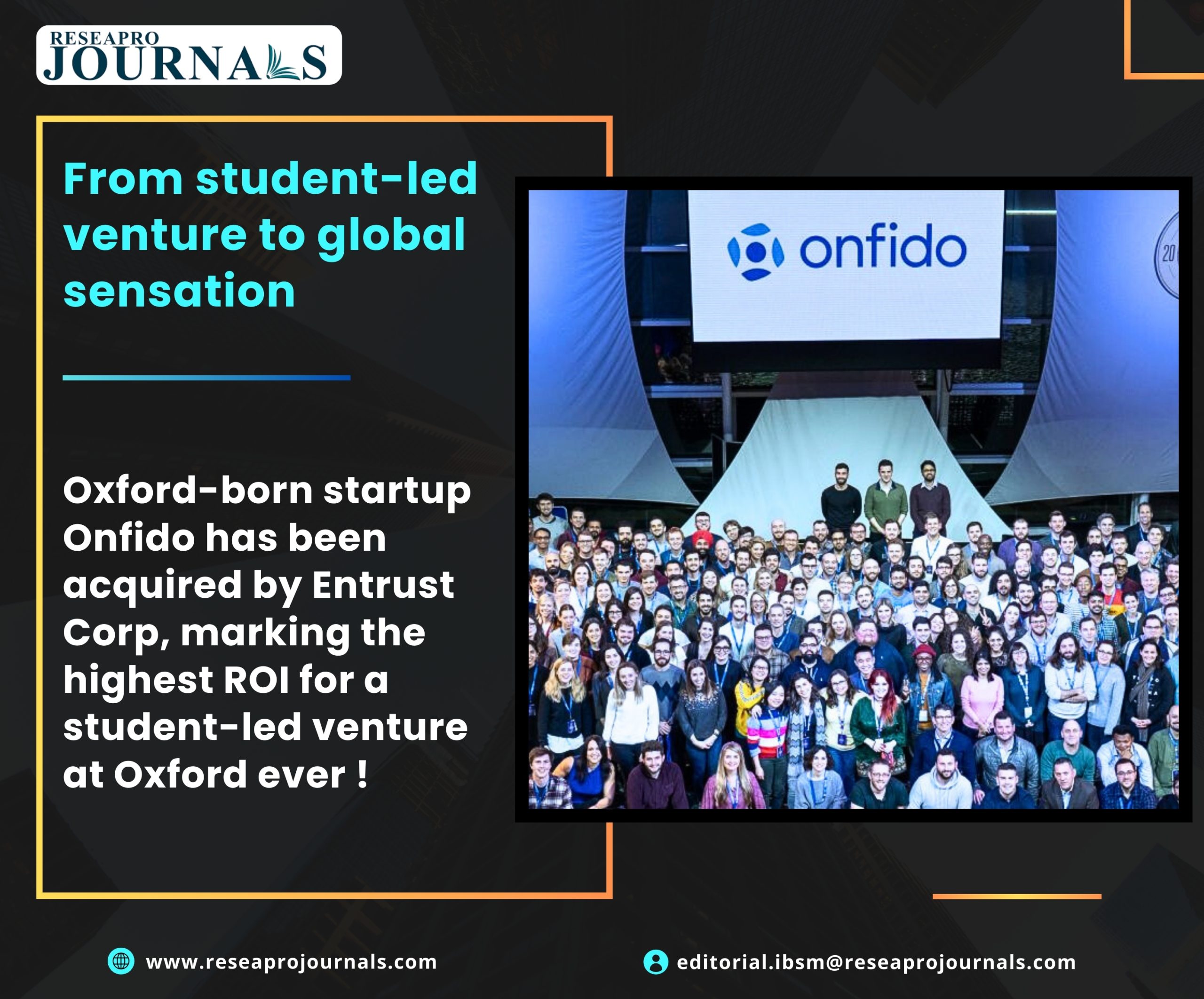 Onfido: Oxford’s AI solution reshapes online identity verification.